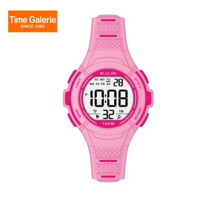 BUM Lady BUMWBM05507 Digital Sports Pink Strap Watch BUM Lady BUMWBM05507 Digital Sports Pink Strap Watch